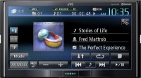 JVC KW-AV70BT In-Dash 7 Touchscreen DVD/MP3/USB Receiver With Built-in Bluetooth, Pandora App Control, And Detachable Face JVC KW-AV70BT In-Dash 7 Touchscreen DVD/MP3/USB Receiver With Built-in Bluetooth, Pandora App Control, And Detachable Face