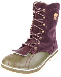 Sorel Women's Tivoli Camp 18 Suede NL1703 Boot,Fudge/Dark Olive,6.5 M US Sorel Women's Tivoli Camp 18 Suede NL1703 Boot,Fudge/Dark Olive,6.5 M US