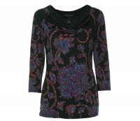 INC International Concepts Women's Cowl Neck Top INC International Concepts Women's Cowl Neck Top