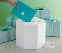 Martha Stewart Gift Card Box, White Eyelet Martha Stewart Gift Card Box, White Eyelet