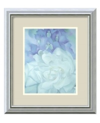 Romance is in the air: cloud-like strokes and whisper-light hues of violet and eggshell imbue this cherished print with an undeniably feminine feel. Georgia O'Keeffe's framed print is an exquisite above your bed, desk or sofa to add a weightless, dreamy accent. Romance is in the air: cloud-like strokes and whisper-light hues of violet and eggshell imbue this cherished print with an undeniably feminine feel. Georgia O'Keeffe's framed print is an exquisite above your bed, desk or sofa to add a weightless, dreamy accent.