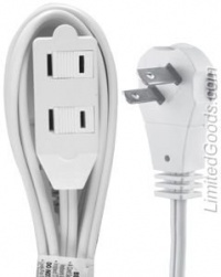 GE 50360 6 feet Wall Hugger Extension Cord GE 50360 6 feet Wall Hugger Extension Cord