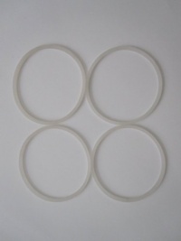 4 Replacement Gaskets compatible with Original Magic Bullet 4 Replacement Gaskets compatible with Original Magic Bullet