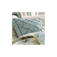 Croscill Home Fashions Corfu 16-Inch by 16-Inch Fashion Pillow with Tufted Knots, Sky Blue Croscill Home Fashions Corfu 16-Inch by 16-Inch Fashion Pillow with Tufted Knots, Sky Blue