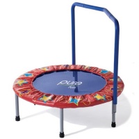 Pure Fun Kids Mini Trampoline (Multicolored, 36-Inch) Pure Fun Kids Mini Trampoline (Multicolored, 36-Inch)