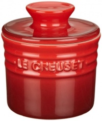 Le Creuset Stoneware Butter Crock, Cherry Le Creuset Stoneware Butter Crock, Cherry