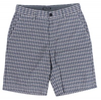 Nautica Men's Flat Front Small Plaid Shorts Nautica Men's Flat Front Small Plaid Shorts