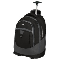 High Sierra Chaser Wheeled Book Bag Backpack, Black/Charcoal/Black High Sierra Chaser Wheeled Book Bag Backpack, Black/Charcoal/Black