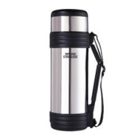 Thermos Nissan 34-Ounce Stainless-Steel Bottle with Folding Handle Thermos Nissan 34-Ounce Stainless-Steel Bottle with Folding Handle