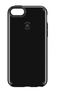 Speck Products CandyShell Case for iPhone 5C - Retail Packaging - Black/Slate Grey Speck Products CandyShell Case for iPhone 5C - Retail Packaging - Black/Slate Grey