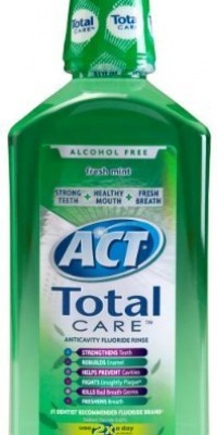 ACT Total Care Rinse, Fresh Mint, 33.8-Ounce Bottle (Pack of 3) ACT Total Care Rinse, Fresh Mint, 33.8-Ounce Bottle (Pack of 3)