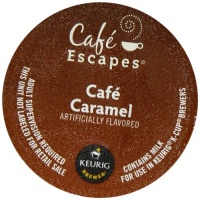 Café Escapes Keurig K Cups, Caramel, 24 Count Café Escapes Keurig K Cups, Caramel, 24 Count