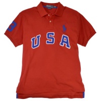 Polo Ralph Lauren Custom-Fit USA Big Pony Polo Polo Ralph Lauren Custom-Fit USA Big Pony Polo