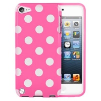 MiniSuit Polka Dot Soft Rubberized Case Cover for iPod Touch 5 (Pink Rose) MiniSuit Polka Dot Soft Rubberized Case Cover for iPod Touch 5 (Pink Rose)