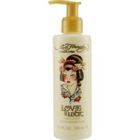 ED HARDY LOVE & LUCK by Christian Audigier for WOMEN: BODY LOTION 6.7 OZ ED HARDY LOVE & LUCK by Christian Audigier for WOMEN: BODY LOTION 6.7 OZ