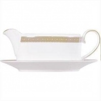 Wedgwood Vera Wang Vera Lace Gold Gravy Boat Wedgwood Vera Wang Vera Lace Gold Gravy Boat