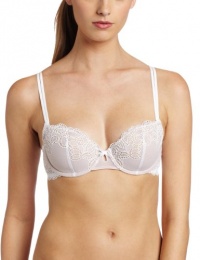 b.tempt'd by Wacoal Women's Passion Flower Demi Contour,White,36D b.tempt'd by Wacoal Women's Passion Flower Demi Contour,White,36D