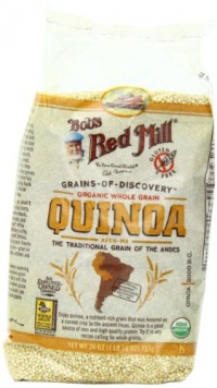 Bob's Red Mill Organic Grain Quinoa, 26-Ounce Packages (Pack of 4) Bob's Red Mill Organic Grain Quinoa, 26-Ounce Packages (Pack of 4)