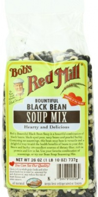 Bob's Red Mill Bountiful Black Bean Soup Mix, 26-Ounce Bags (Pack of 4)