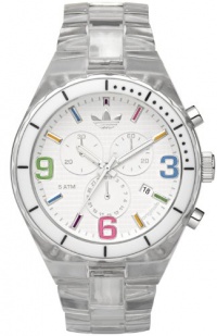 adidas originals Watches unisex Cambridge Chronograph White Dial Watch (White) adidas originals Watches unisex Cambridge Chronograph White Dial Watch (White)