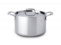 All Clad Stainless Steel 4-Quart Casserole with Lid All Clad Stainless Steel 4-Quart Casserole with Lid