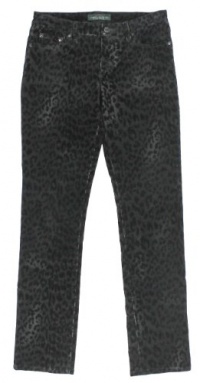 Lauren Jeans Co. Women's Animal-Print Straight Corduroy Pants Lauren Jeans Co. Women's Animal-Print Straight Corduroy Pants
