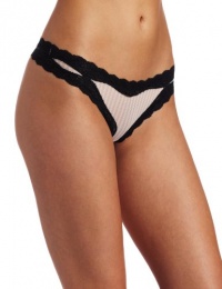Barely There Women's Go Girlie Flirt Textured Microfiber Thong Barely There Women's Go Girlie Flirt Textured Microfiber Thong