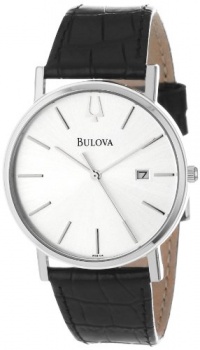 Bulova Men's 96B104 Strap Silver Dial Watch Bulova Men's 96B104 Strap Silver Dial Watch