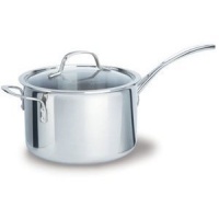 Calphalon Tri-Ply Stainless Steel 4 1/2 qt. Sauce Pan & Cover Calphalon Tri-Ply Stainless Steel 4 1/2 qt. Sauce Pan & Cover