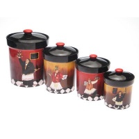 Certified International Bistro 4-Piece Canister Set Certified International Bistro 4-Piece Canister Set