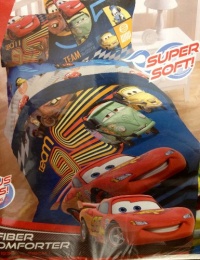 Disney Cars 2 Movie Twin Microfiber Comforter and Sham Disney Cars 2 Movie Twin Microfiber Comforter and Sham