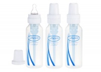 Dr. Brown's 3 Pack BPA Free Polypropylene Bottle, 8 oz Dr. Brown's 3 Pack BPA Free Polypropylene Bottle, 8 oz
