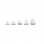 Klipsch LG CLR Large Size Replacement Ear Tip - 4 Pair Per Package - Clear