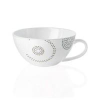 Mikasa Sparkle Circles 8-Ounce Teacup Mikasa Sparkle Circles 8-Ounce Teacup