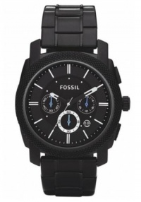 Fossil Men's FS4552 Black Stainless Steel Bracelet Black Analog Dial Chronograph Watch Fossil Men's FS4552 Black Stainless Steel Bracelet Black Analog Dial Chronograph Watch
