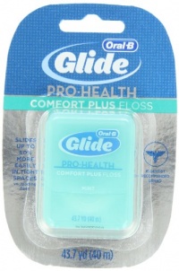 Glide PRO-HEALTH Comfort Plus Dental Floss, Mint, 43.7-Yard Dispenser (Pack of 6) Glide PRO-HEALTH Comfort Plus Dental Floss, Mint, 43.7-Yard Dispenser (Pack of 6)