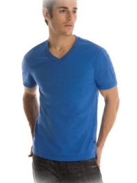 G by GUESS Men's Blinds V-Neck Shirt G by GUESS Men's Blinds V-Neck Shirt