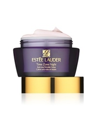 One night is what it takes to start looking 10 years younger. Inspired by the science of cellular regeneration, Estée Lauder takes you to a younger time zone-overnight. Every single woman tested woke up to smoother, more hydrated skin. Exclusive Sirtuin EX1 Technology gives you a more lineless, radiant and rested look. Helps support skin's natural nightly collagen production with an amino acid complex. Use it with Time Zone day creme and look 10 years younger in just 4 weeks. Your time is now. One night is what it takes to start looking 10 years younger. Inspired by the science of cellular regeneration, Estée Lauder takes you to a younger time zone-overnight. Every single woman tested woke up to smoother, more hydrated skin. Exclusive Sirtuin EX1 Technology gives you a more lineless, radiant and rested look. Helps support skin's natural nightly collagen production with an amino acid complex. Use it with Time Zone day creme and look 10 years younger in just 4 weeks. Your time is now.