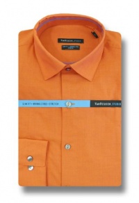 Van Heusen Men's Long Sleeve Slim Fit Stretch Dress Shirt, Koi Van Heusen Men's Long Sleeve Slim Fit Stretch Dress Shirt, Koi