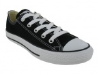 Converse Chuck Taylor All Star OX Shoe - Kids' Black, 3.0