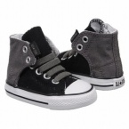 CONVERSE Kids' All Star Easy Slip Tod (Black/Charcoal 8.0 M)