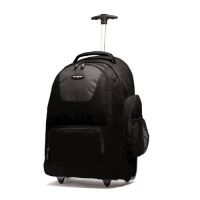 Samsonite Wheeled Backpack, Black/Charcoal, One Size Samsonite Wheeled Backpack, Black/Charcoal, One Size