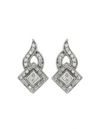 Effy Jewlery 14K White Gold Diamond Earrings, .50 TCW