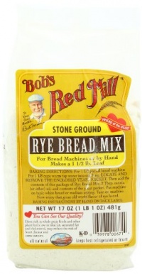 Bob's Red Mill Bread Mix Rye, 17-Ounce (Pack of 4) Bob's Red Mill Bread Mix Rye, 17-Ounce (Pack of 4)