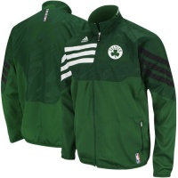 NBA adidas Boston Celtics Green On-Court East Full Zip Jacket NBA adidas Boston Celtics Green On-Court East Full Zip Jacket