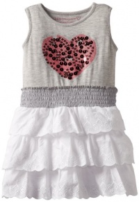 Design History Girl's Eyelet Dress, Marble Heather, 5 Design History Girl's Eyelet Dress, Marble Heather, 5