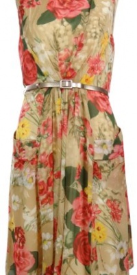 Evan Picone Women's Chiffon Printed Dress Evan Picone Women's Chiffon Printed Dress