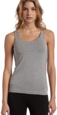 Calvin Klein Women's Essentials Sleep Tank W/Shelf,Heather Grey,Small