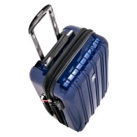 Delsey Helium Aero 29 Inch Expandable Spinner Trolley, Blue, One Size Delsey Helium Aero 29 Inch Expandable Spinner Trolley, Blue, One Size