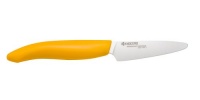 Revolution 3-1/7-Inch Paring Knife Yellow Handle Revolution 3-1/7-Inch Paring Knife Yellow Handle